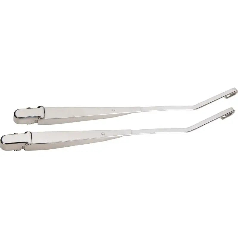Kentrol 30546 Kentrol 97-06 Jeep Wrangler TJ Windshield Wiper Arms Pair - Polished Silver