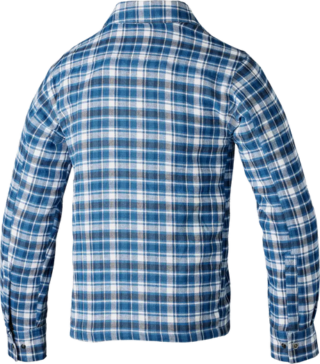 Kevlar Lumberjack Ce Shirt Blue/Grey Check Sm - RST