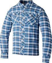Kevlar Lumberjack Ce Shirt Blue/Grey Check Md - RST