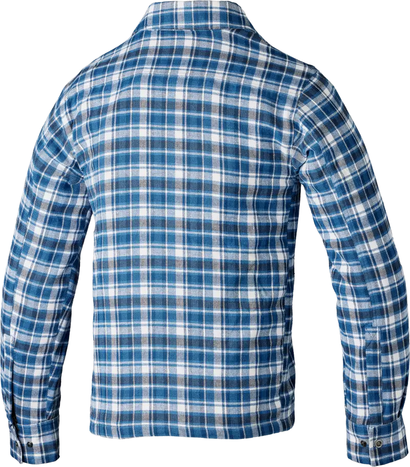 Kevlar Lumberjack Ce Shirt Blue/Grey Check 2xl - RST