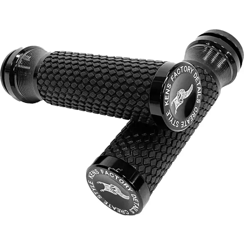 KENS FACTORY KFG-02 Next Level Grips Course Knurl Fits Throttle By Wire