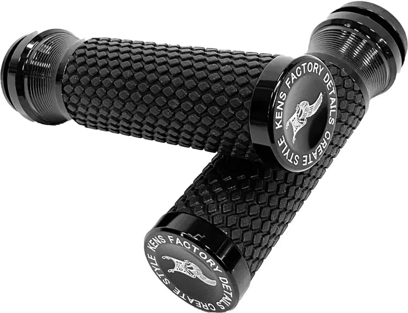 KENS FACTORY KFG-02 Next Level Grips Course Knurl Fits Throttle By Wire