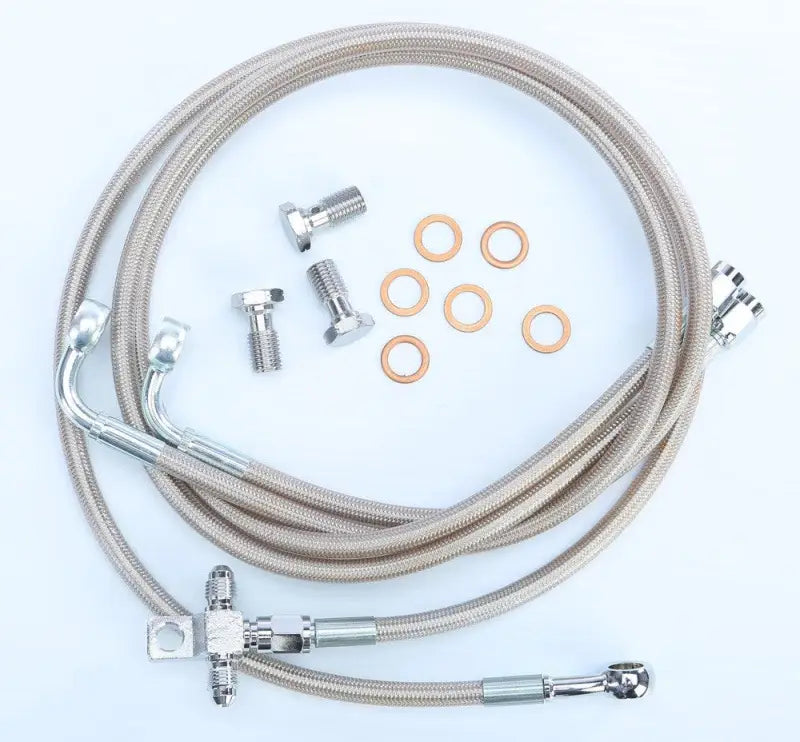 KFX450-F Streamline Brakeline Front 3-Line Std Kaw - RV and Auto Parts