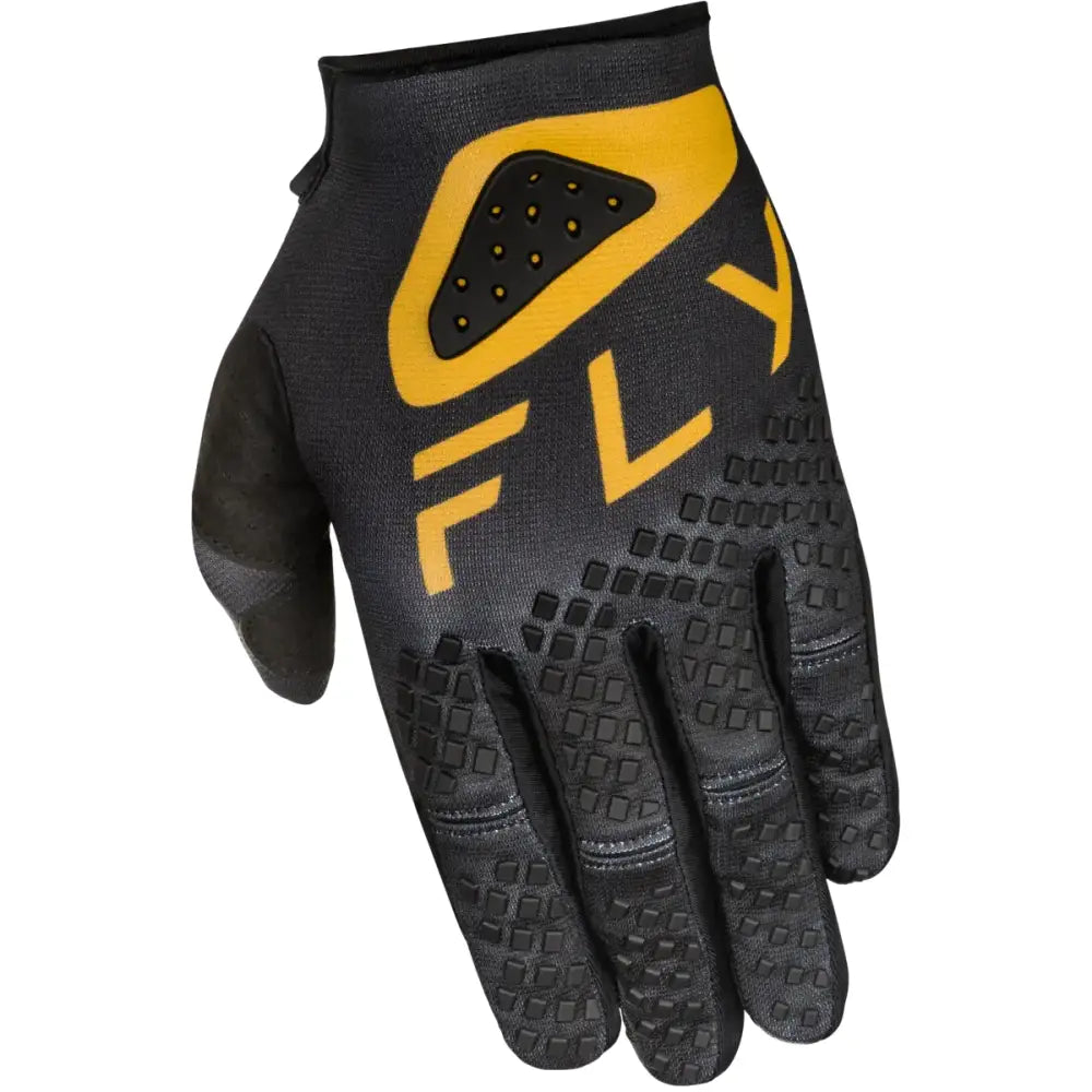 Kinetic Center Gloves Black/Gold 3x