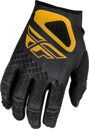 Kinetic Center Gloves Black/Gold Sm