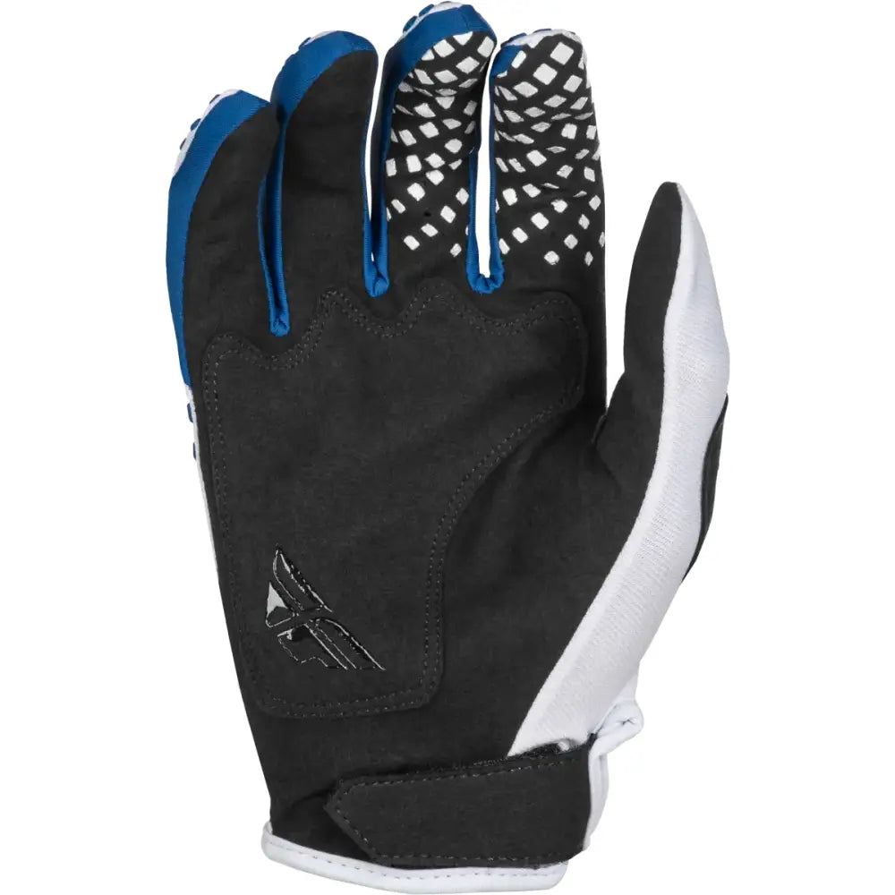Kinetic Center Gloves White/Navy 3x
