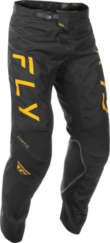 Kinetic Center Pants Black/Gold Sz 36