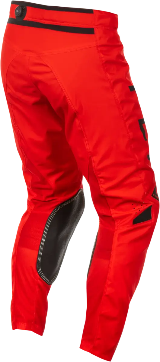 Red motocross pants with black accents from Kinetic Center, perfect for rv parts & accessories
