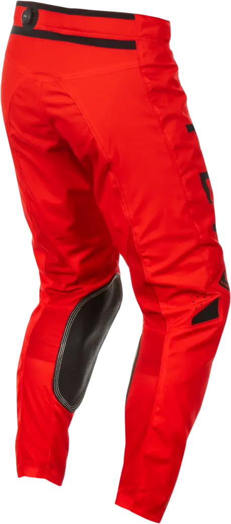 Red motocross pants Kinetic Center for bike gear, perfect for RV parts & accessories