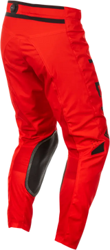 Red motocross pants with knee padding from Kinetic Center for powersports and rv parts