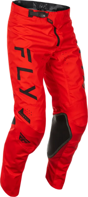 Red motocross pants Kinetic Center Pants Red Black size 42 for powersports fun