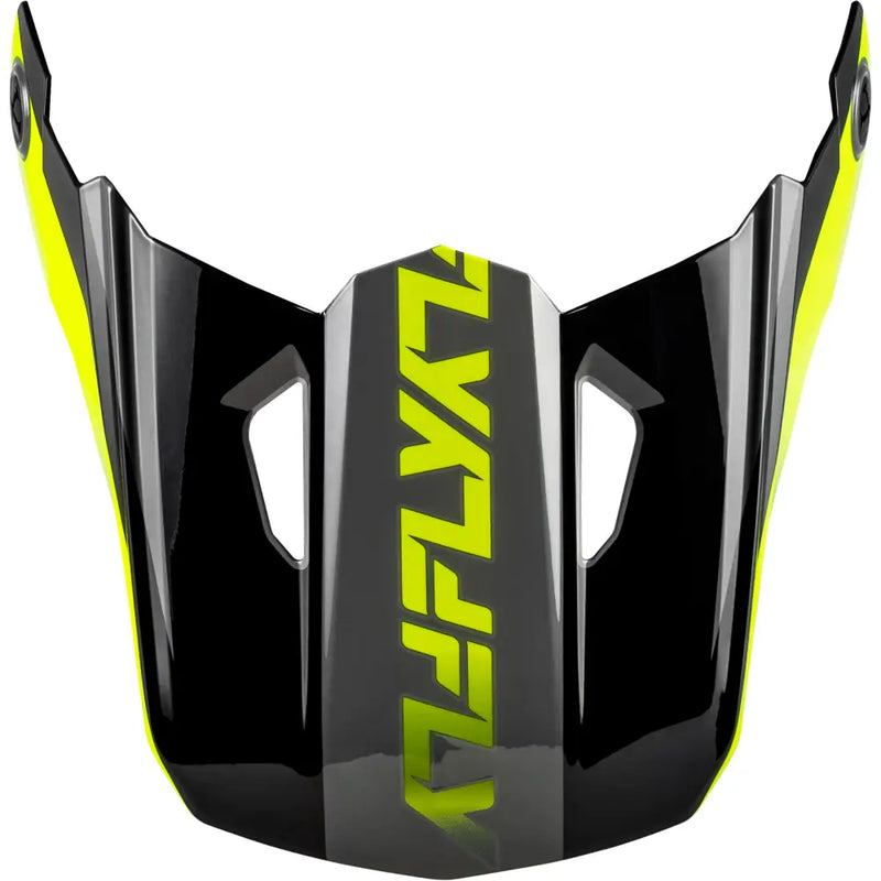 Kinetic Crest Helmet Visor Grey/Black/Hi Vis Xl/2x