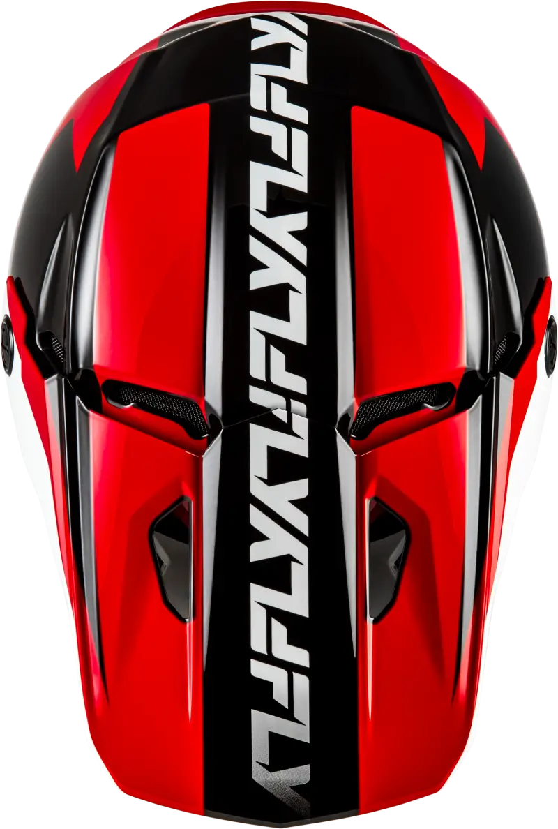 Kinetic Crest Helmet Red/Black/White Md - FLY RACING