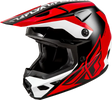 Kinetic Crest Helmet Red/Black/White Md - FLY RACING