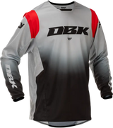 Kinetic Dbk Jersey Grey/Black/Red Sm - FLY RACING