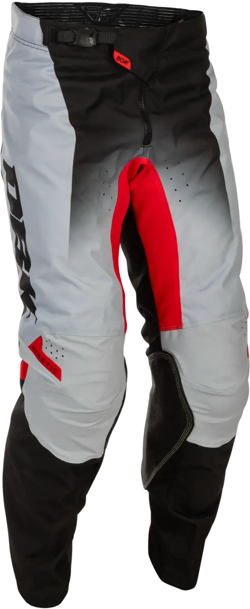 Kinetic Dbk Pants Grey/Black/Red Sz 28 - FLY RACING