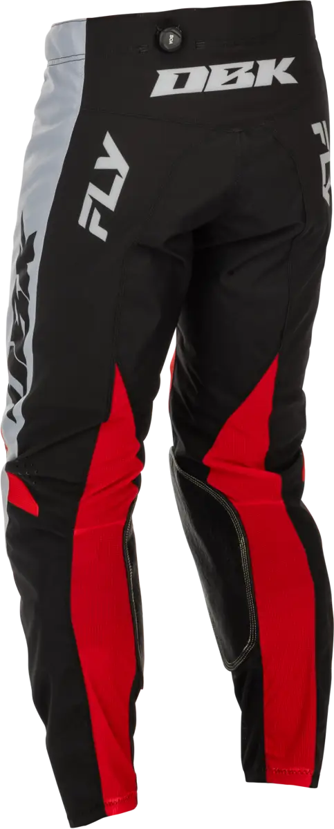 Kinetic Dbk Pants Grey/Black/Red Sz 28 - FLY RACING