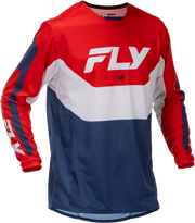 Kinetic Jersey Red/White/Blue 2x - FLY RACING