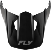 Kinetic Solid Helmet Visor Matte Black Xs/Sm - FLY RACING