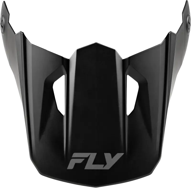 Kinetic Solid Helmet Visor Matte Black Xl/2x - FLY RACING