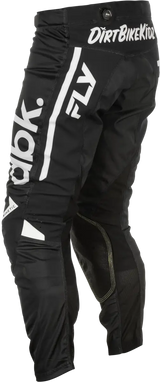 Kinetic Mesh Dbk Pants Black/White Sz 36 - FLY RACING