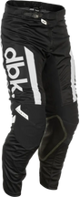 Kinetic Mesh Dbk Pants Black/White Sz 36 - FLY RACING