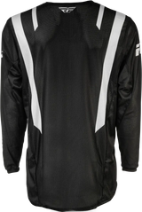 Kinetic Mesh Dbk Jersey Black/White 2x - FLY RACING