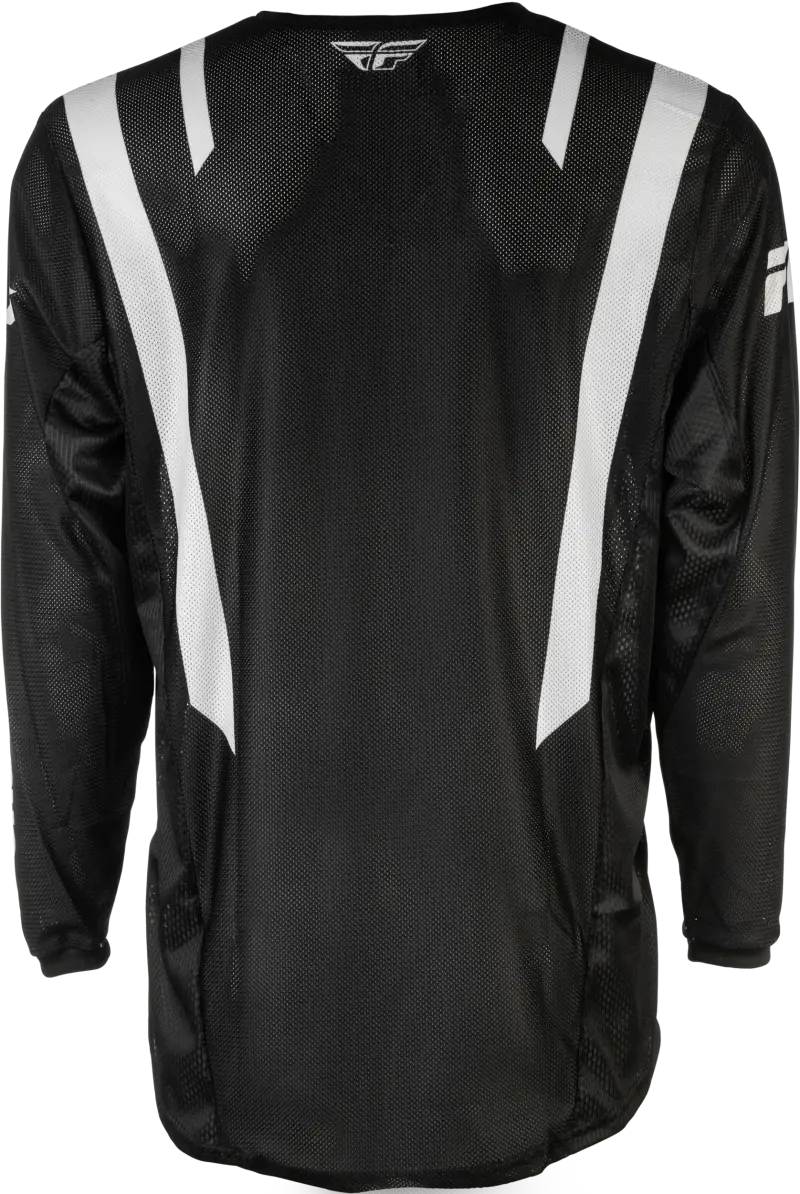 Kinetic Mesh Dbk Jersey Black/White 2x - FLY RACING