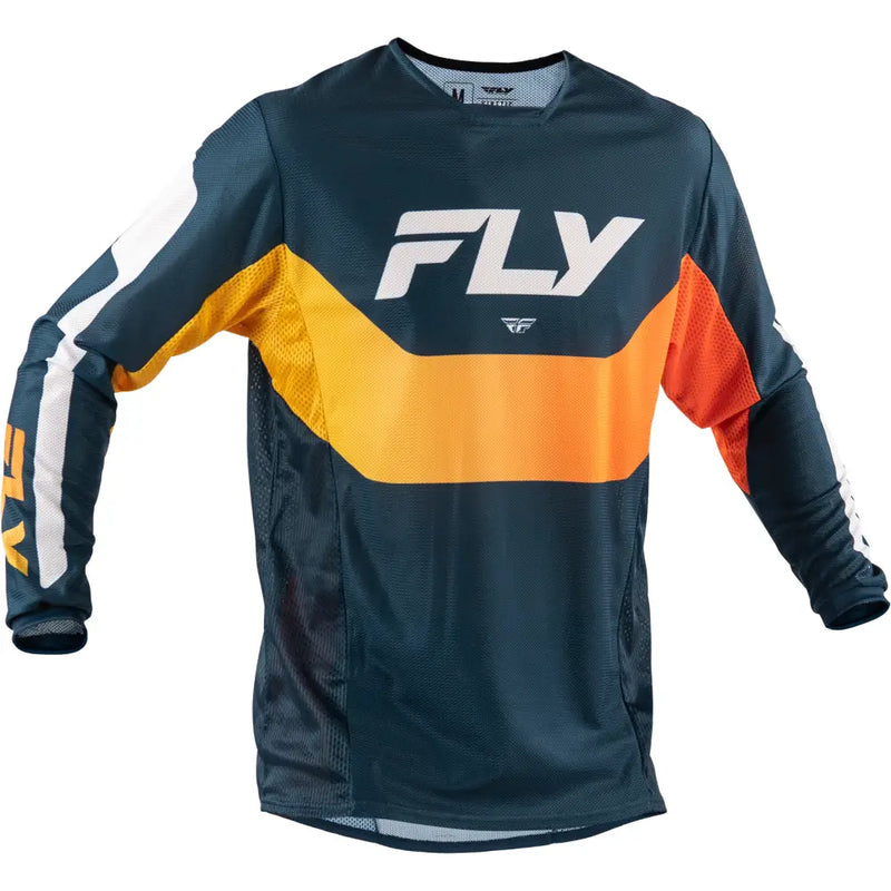 Kinetic Mesh Jersey Navy/Orange Md