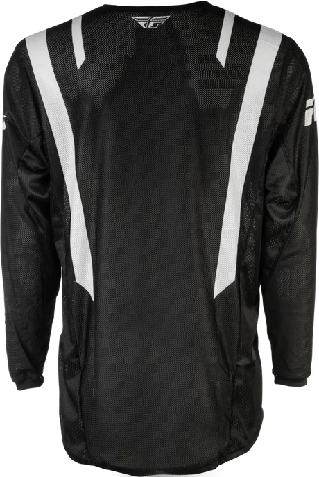 Kinetic Mesh Dbk Jersey Black/White Xl - FLY RACING