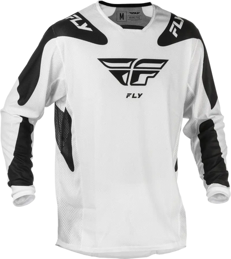 Kinetic Mesh Sym Jersey White/Black Xl - FLY RACING