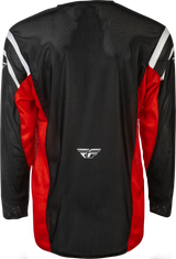 Kinetic Mesh Center Jersey Black/White/Red Xl - FLY RACING