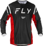 Kinetic Mesh Center Jersey Black/White/Red Xl - FLY RACING
