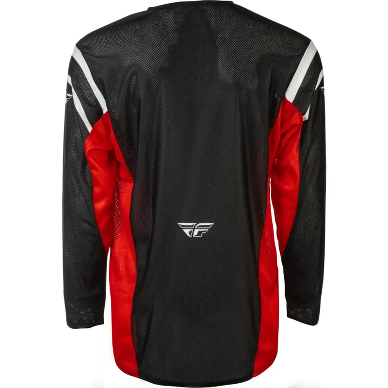 Kinetic Mesh Center Jersey Black/White/Red Xl - FLY RACING