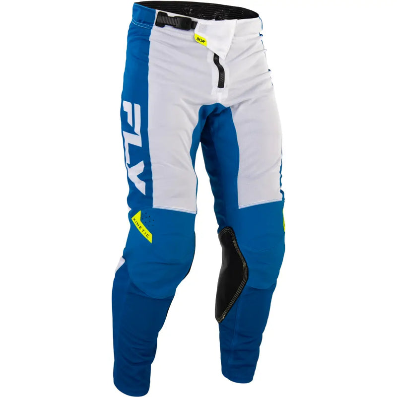 Kinetic Mesh Pants Blue/White/Hi Vis Sz 34
