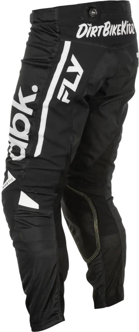 Kinetic Mesh Dbk Pants Black/White Sz 32 - FLY RACING