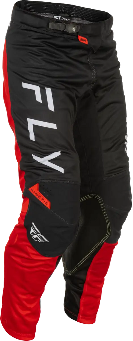 Kinetic Mesh Center Pants Black/White/Red Sz 32 - FLY RACING
