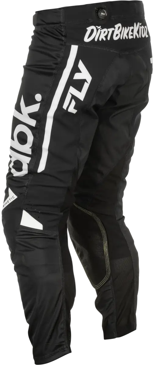 Kinetic Mesh Dbk Pants Black/White Sz 28 - FLY RACING