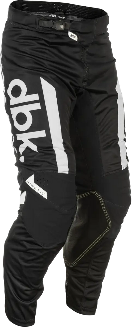 Kinetic Mesh Dbk Pants Black/White Sz 38 - FLY RACING