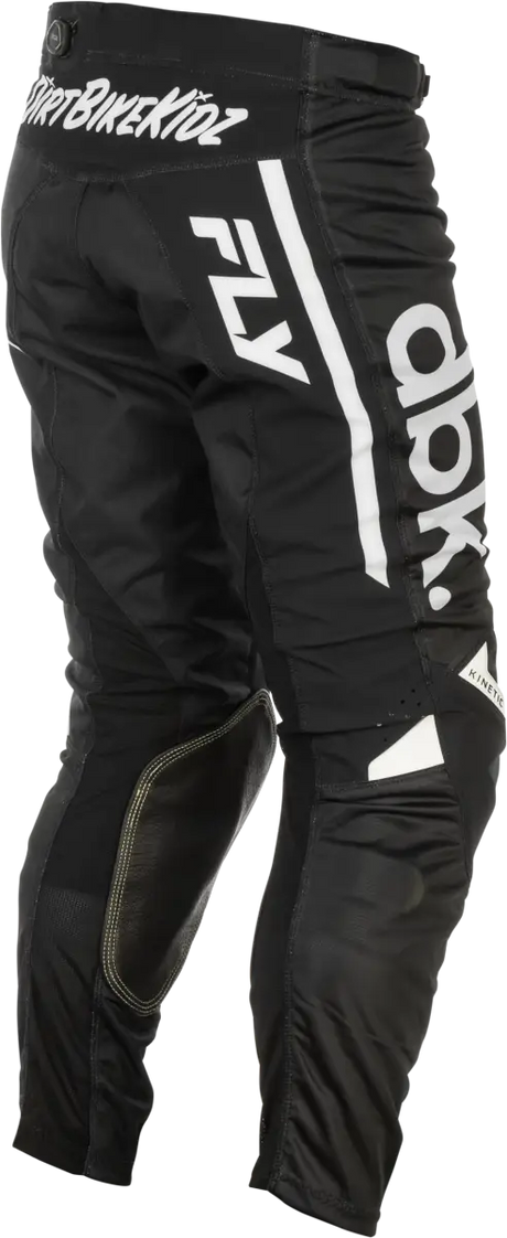 Kinetic Mesh Dbk Pants Black/White Sz 30 - FLY RACING