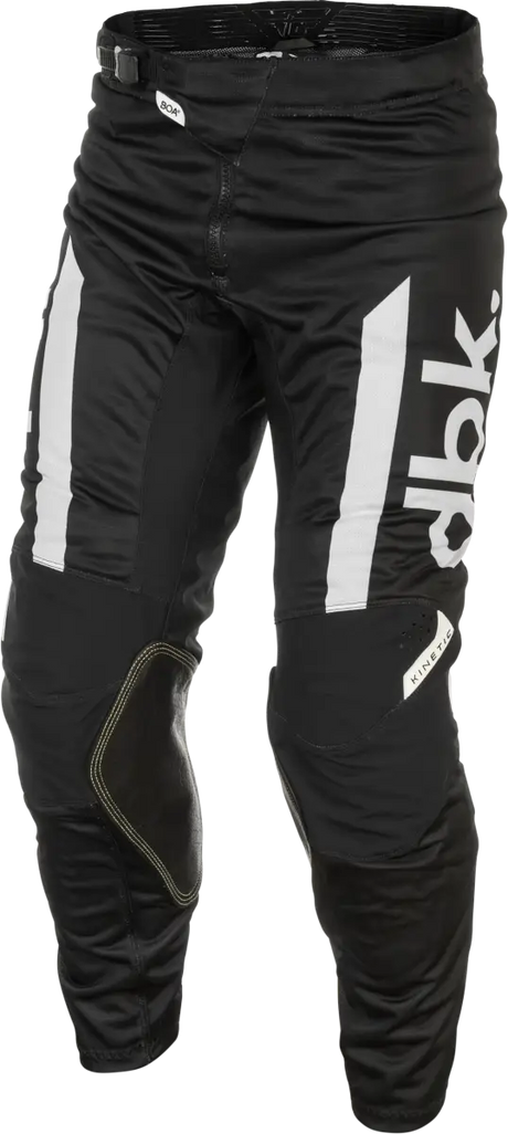 Kinetic Mesh Dbk Pants Black/White Sz 34 - FLY RACING