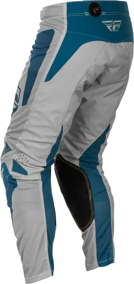 Kinetic Mesh Sym Pants Grey/Blue Sz 32 - FLY RACING