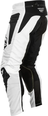 Kinetic Mesh Sym Pants White/Black Sz 30 - FLY RACING