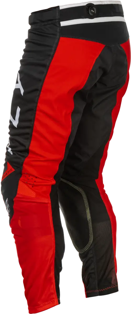 Kinetic Mesh Center Pants Black/White/Red Sz 30 - FLY RACING