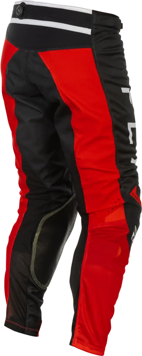 Kinetic Mesh Center Pants Black/White/Red Sz 36 - FLY RACING