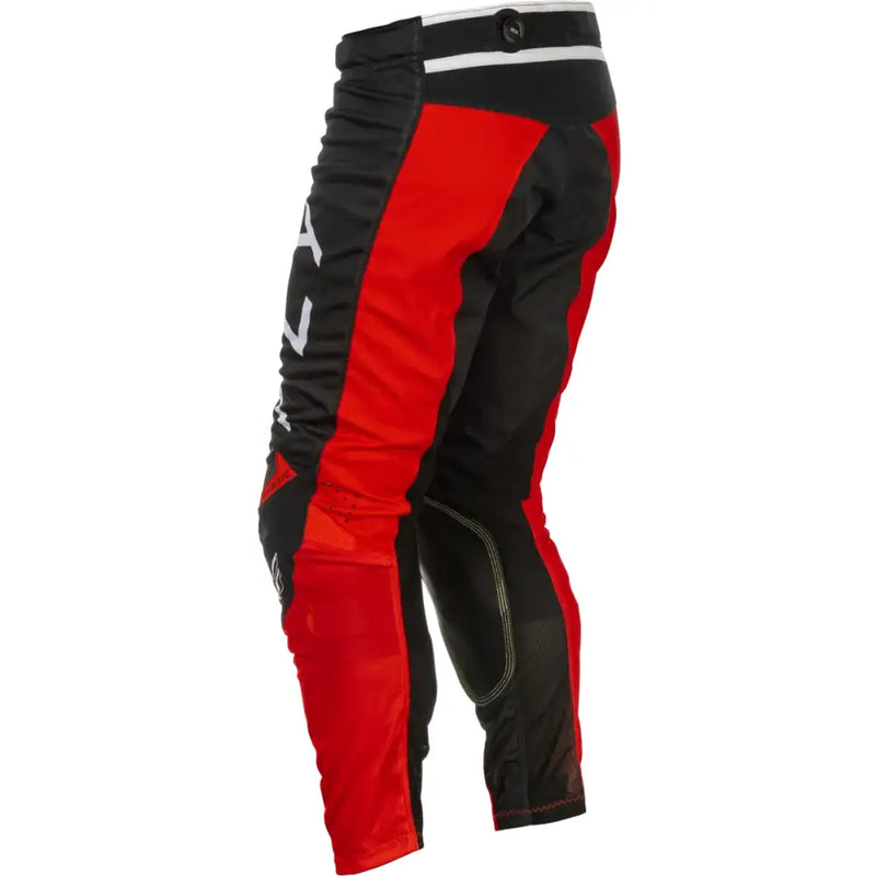 Kinetic Mesh Center Pants Black/White/Red Sz 36 - FLY RACING