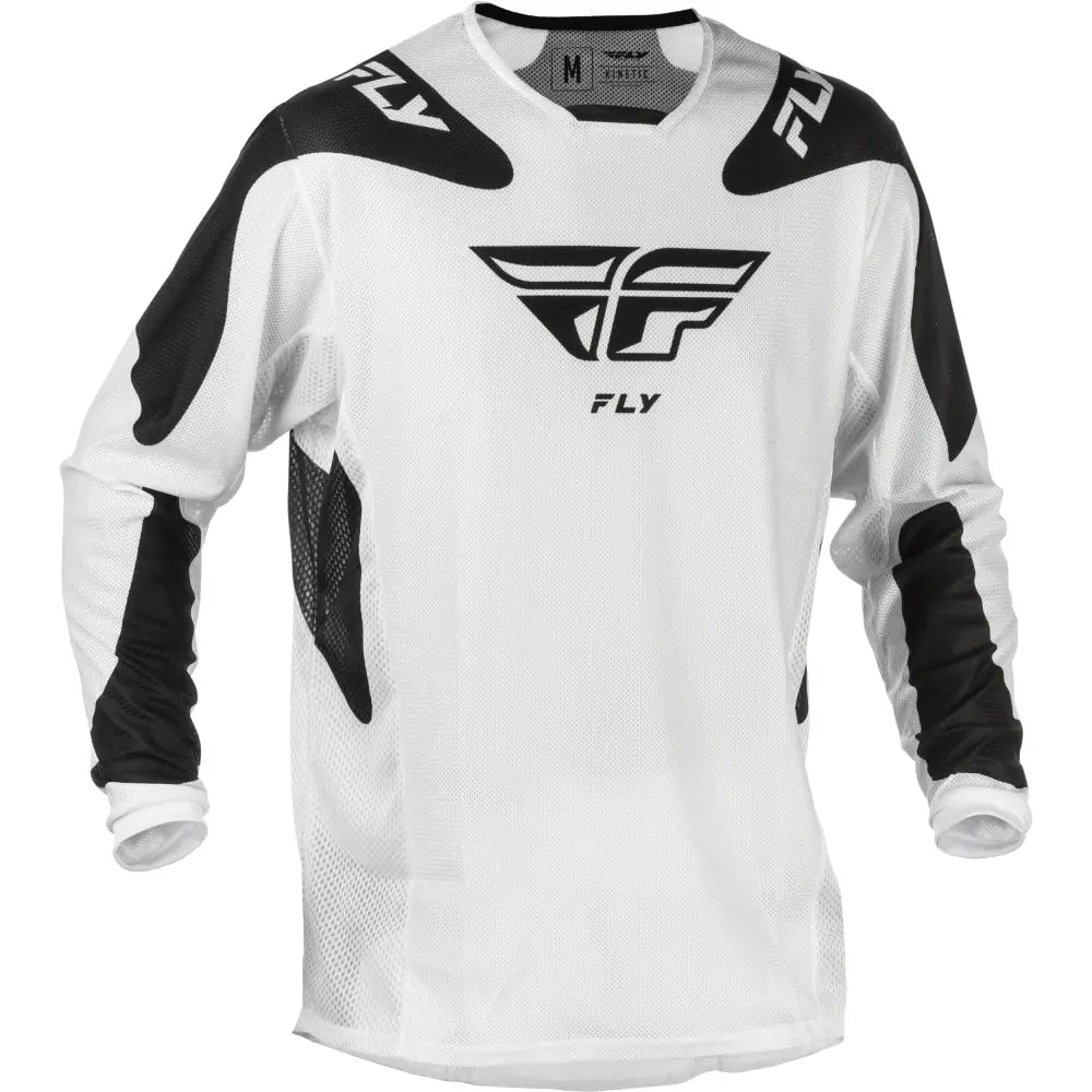 Kinetic Mesh Sym Jersey White/Black Sm