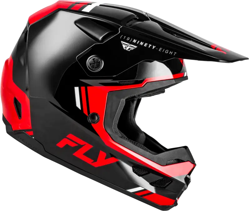 Kinetic Verdict Helmet Black/Red/White Xs