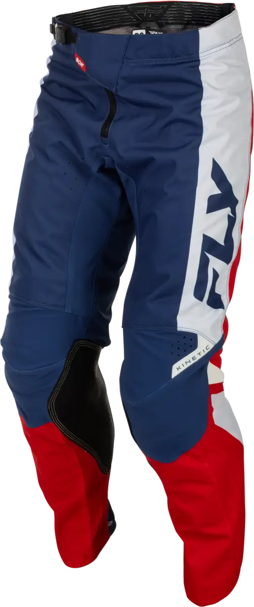 Kinetic Pants Red/White/Blue Sz 38 - FLY RACING