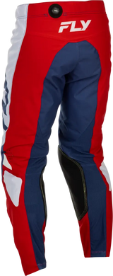 Kinetic Pants Red/White/Blue Sz 38 - FLY RACING